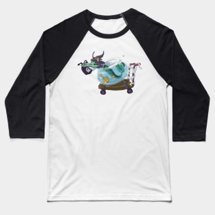 Trick or Treat Mermaid Baseball T-Shirt